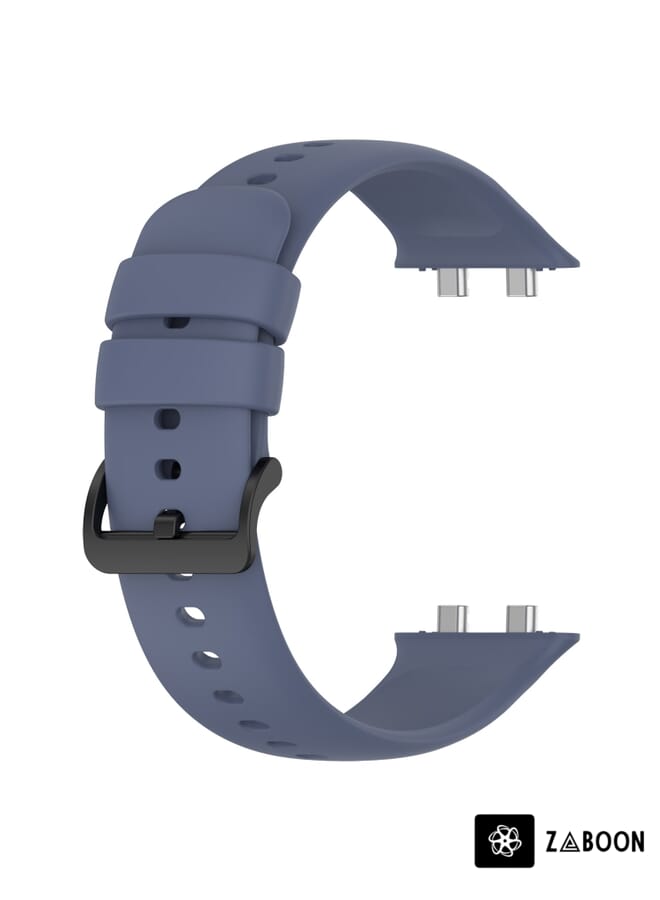 Zaboon سوار ساعة OPPO Watch 3 بلون صلب من السيليكون الناعم - Image 2