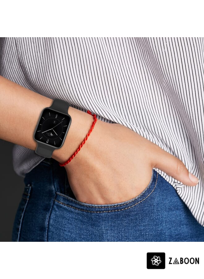 Zaboon سوار ساعة OPPO Watch 3 بلون صلب من السيليكون الناعم - Image 4