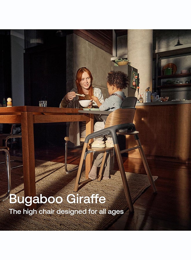 Bugaboo Giraffe Adjustable High Chair in Neutral Wood and White - Image 2