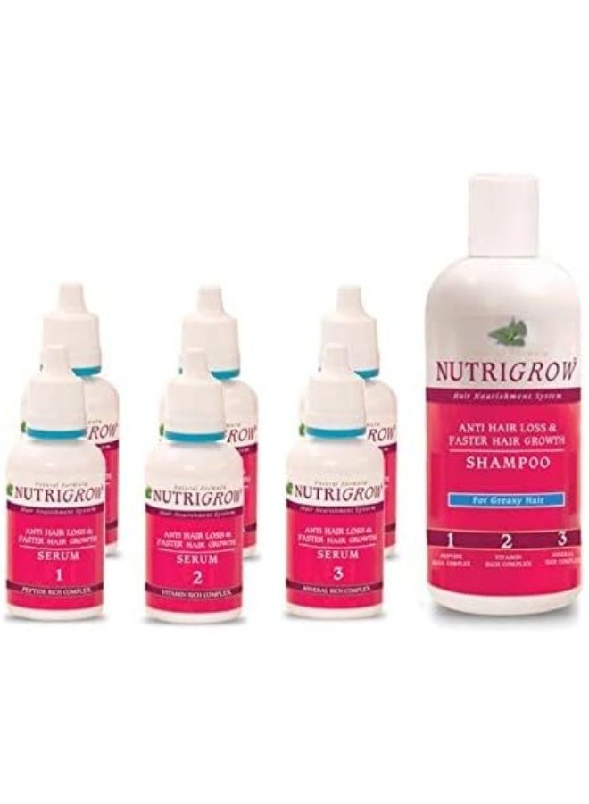 Nutrigrow Anti Hair Loss & Faster Hair Growth Serum And Shampoo For Dry & Normal Hair - Image 2
