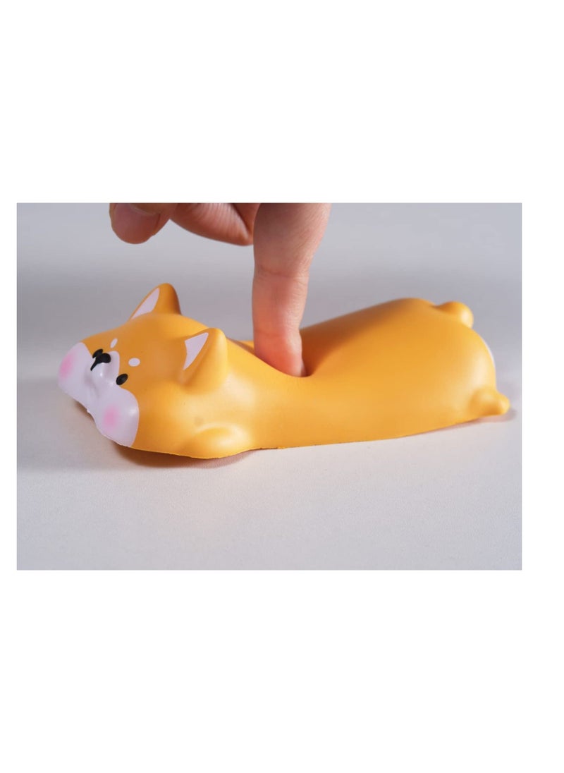SYOSI - Wrist Rest Support for Mouse Keyboard Computer Arm Rest for Desk Ergonomic Kawaii Office Supplies Slow Rising PU Mouse Pad Yellow Chaigou - Image 1