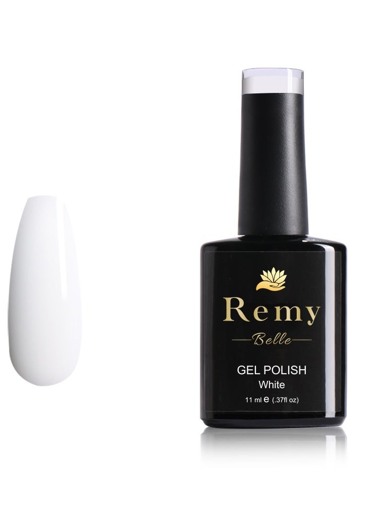 Remy Belle - Gel Polish White Colour 11ml - Image 1