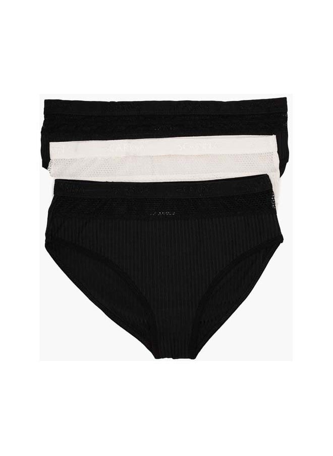 Carina - Carina Pack of 3 Multi-Color  Brief Panties - Image 1