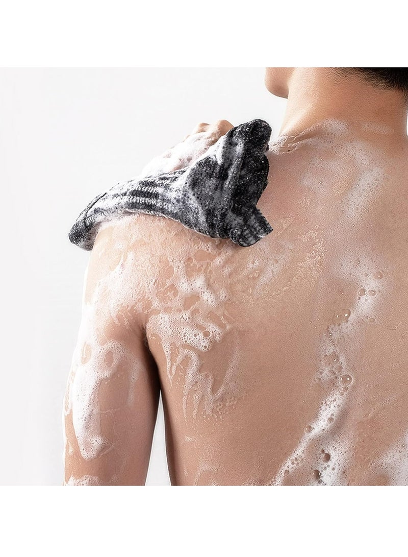 أوزيغالور طاقم نايلون طويل لتجفيف الجسم من الحمام منشفة الغسيل الشامل القابلة لإعادة الاستخدام للرجال - Image 4