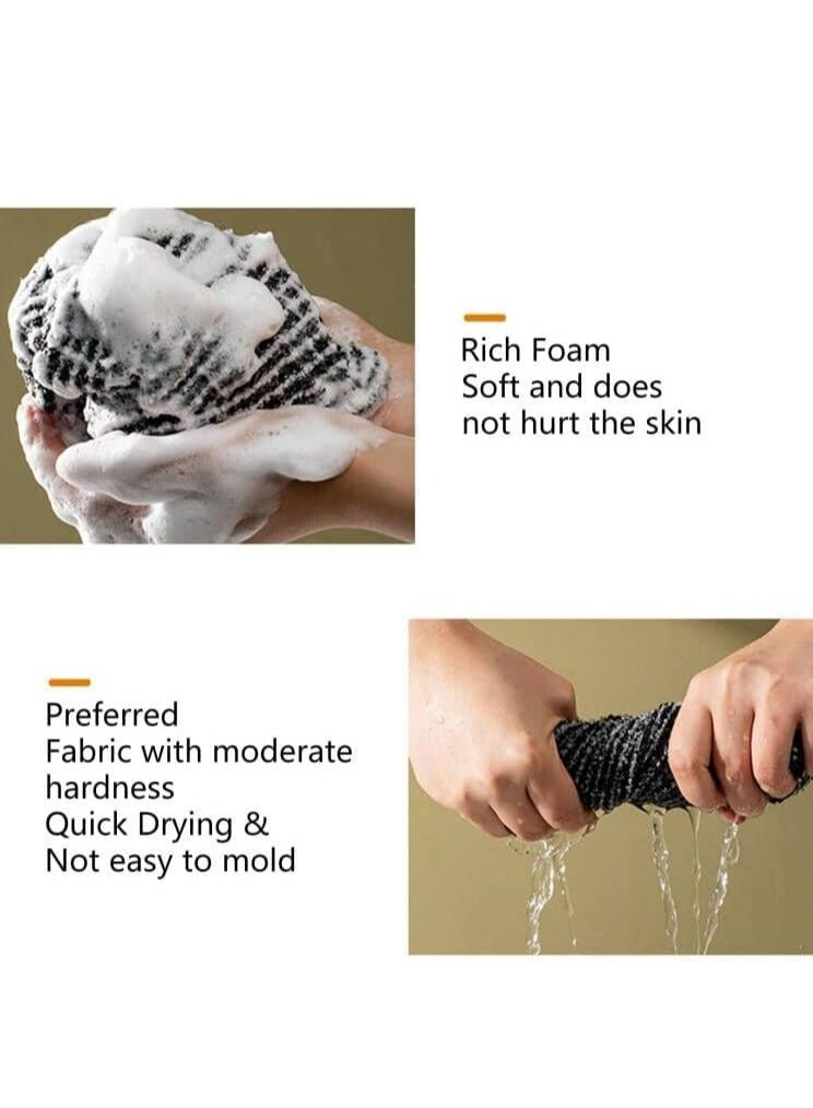 أوزيغالور طاقم نايلون طويل لتجفيف الجسم من الحمام منشفة الغسيل الشامل القابلة لإعادة الاستخدام للرجال - Image 5