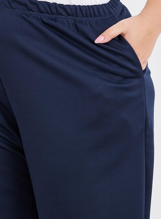 Styli Plus Joggers with Elasticated Waistband - Image 3