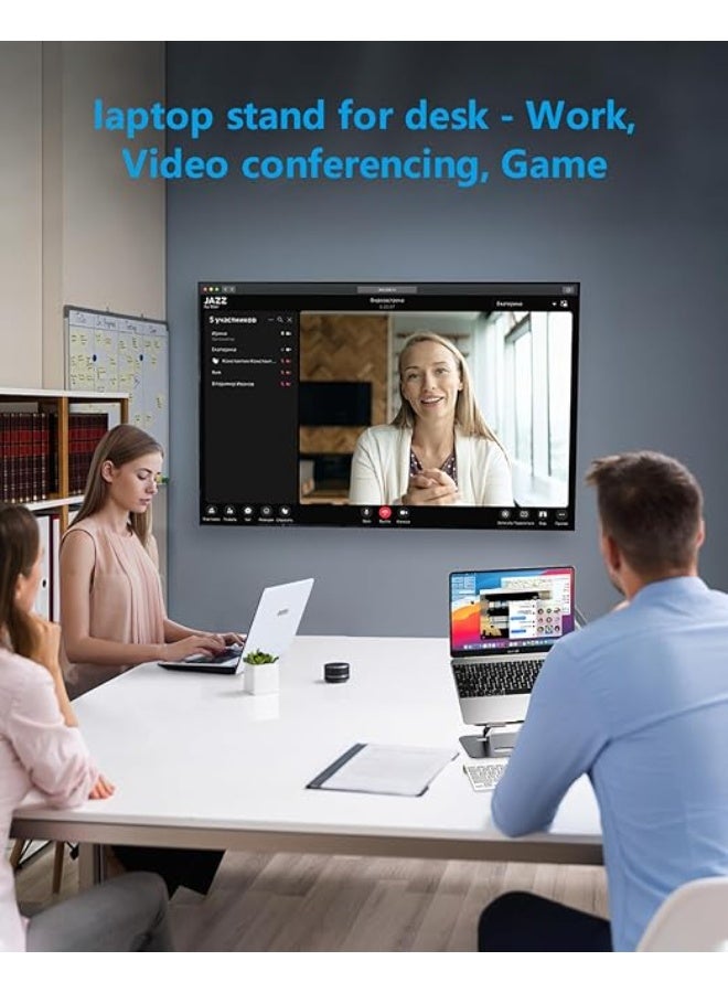 حامل لاب توب بمروحة تبريد – خفيف وعملي للاستخدام اليومي 12″-16″ - Image 4