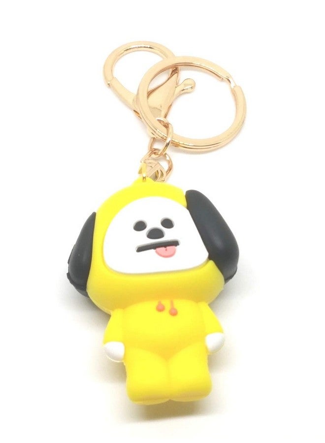 Trunkin Cute Chimmy BT21 Kpop Character Doll Fancy Keychain 10CM - Image 4