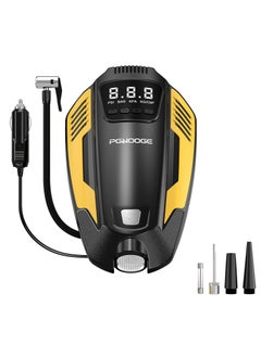 بجنوج PGNOOGE 150 PSI مضخة هواء للإطارات السيارات، بجهد 12V، توقف تلقائي، مع ضوء LED  - Image 1