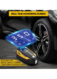 بجنوج PGNOOGE 150 PSI مضخة هواء للإطارات السيارات، بجهد 12V، توقف تلقائي، مع ضوء LED  - Image 4