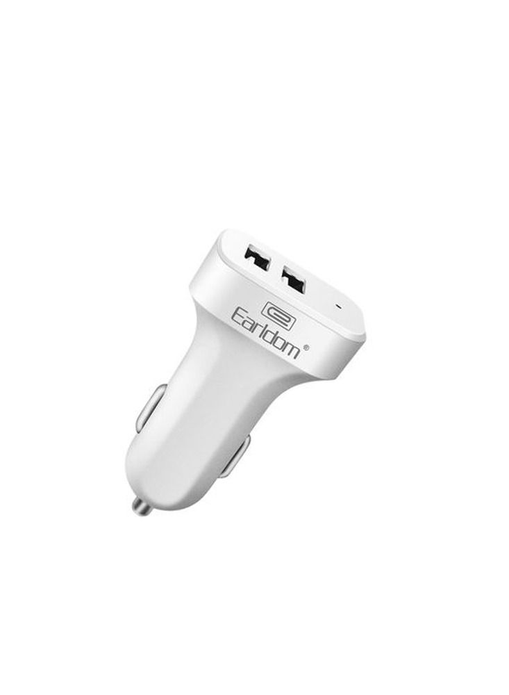 Earldom USB Smart Car Fast Charger with 1 meter Cable 2.4A for iPhones and iPads - Image 4