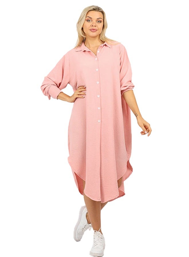Zmurud Crepe Blouse -Plain  - Image 3