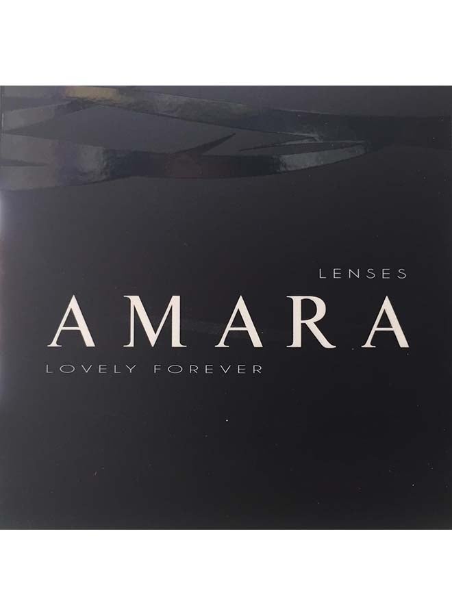 Amara Women Pack Of 2 Charcoal Grey Monthly Disposable Contact Lenses - Image 3