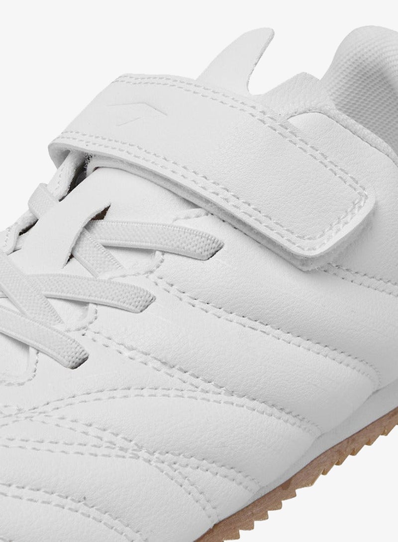 Dash Boys Solid Sports Shoes with Hook and Loop Closure - Image 4