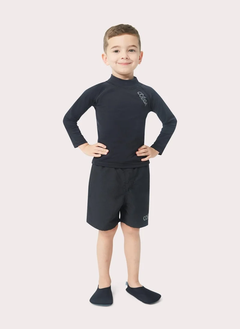 كويجا صن وير COEGA Boys Kids Boardshorts - Black