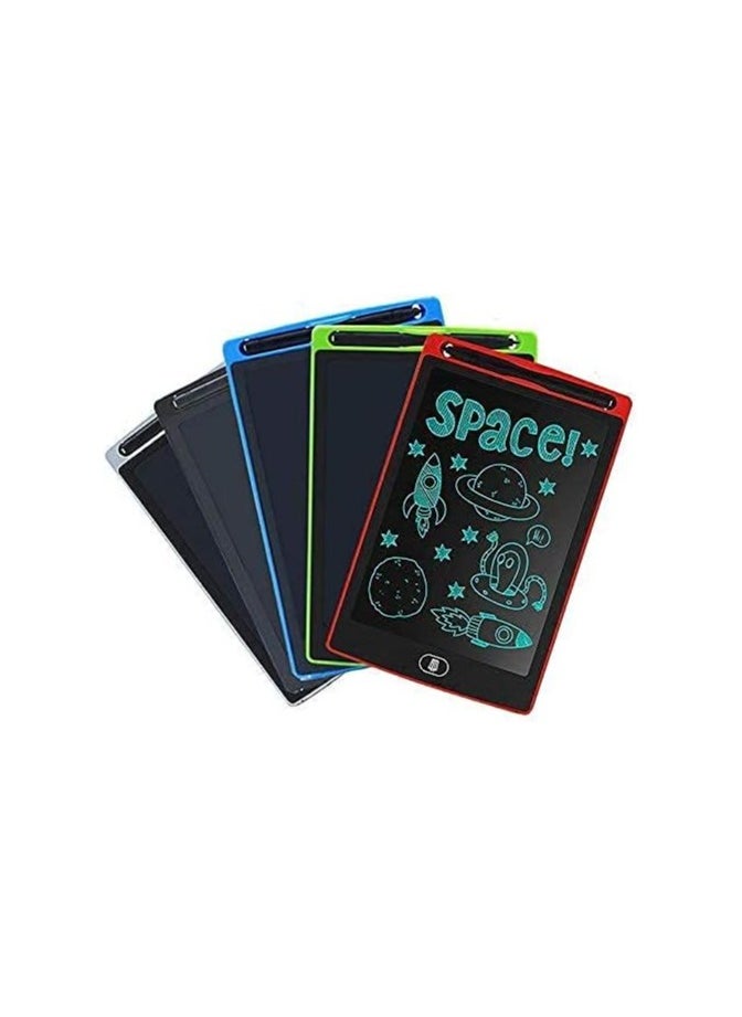 ماركة غير محددة - تابلت كتابة بشاشة LCD بتصميم يونيكورن للاطفال من سن 3-4-5 سنوات 8.5 انش، لوح كهربائي محمول لتعلم الكتابة قابل للمسح مع قلم - Image 1