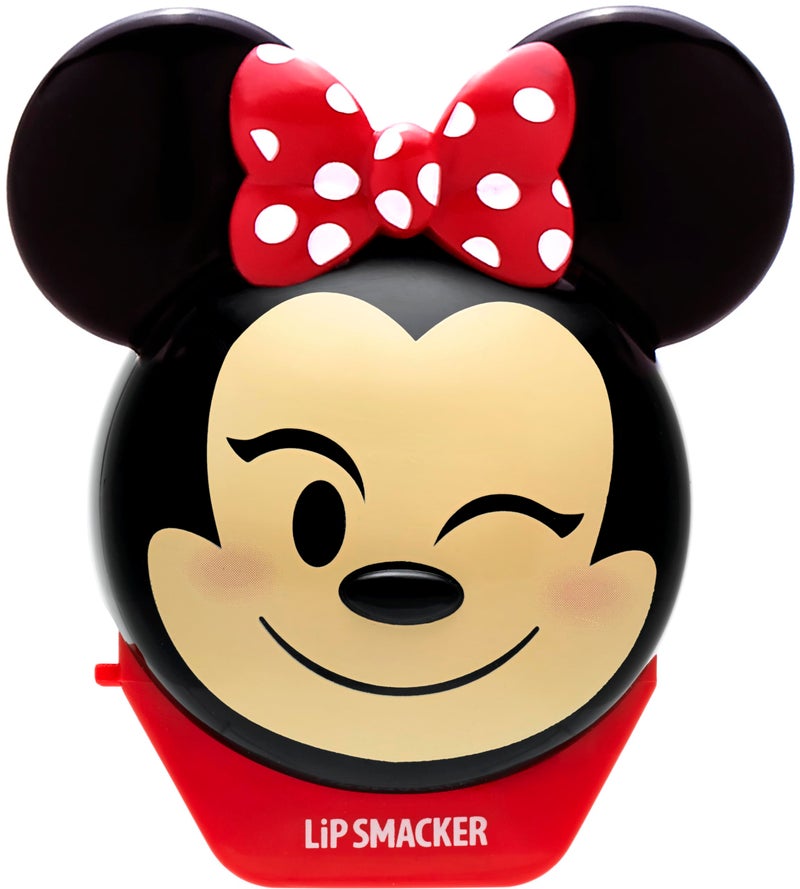 Lip Smacker Disney Minnie Mouse Emoji Lip Balm, Strawberry Lemonade Flavored, Clear, For Kids - Image 1