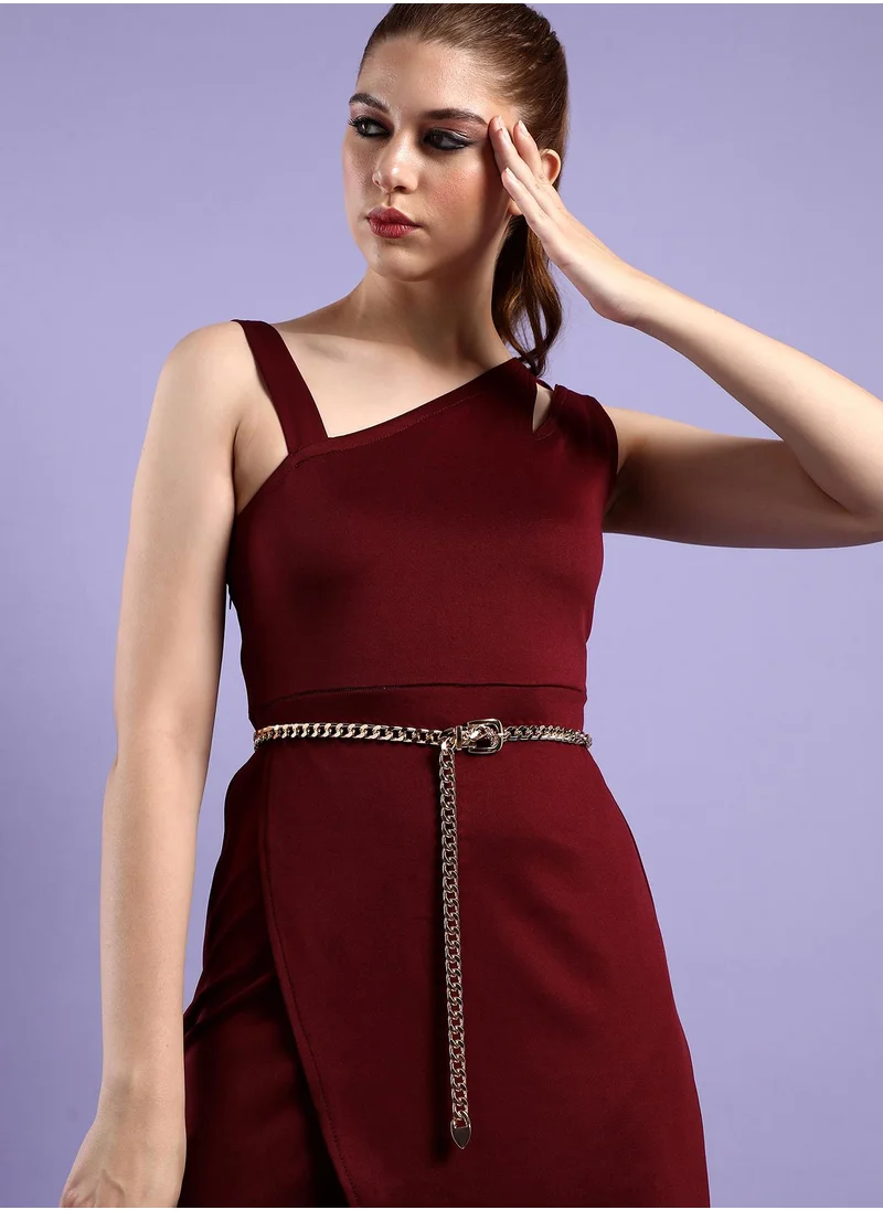 Haute Sauce Gold-Toned Textured Belt
