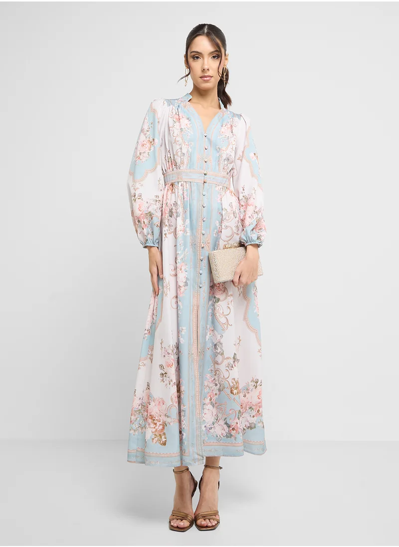 ايلا Floral Print Dress