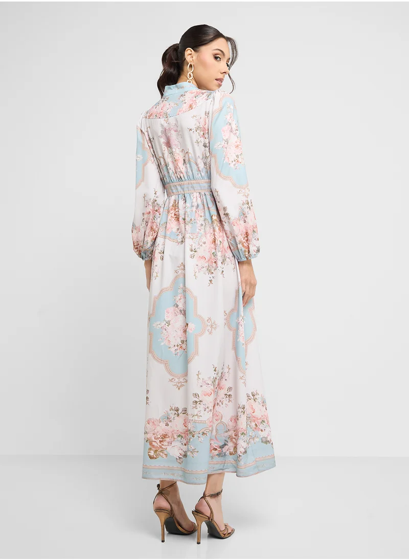 ايلا Floral Print Dress