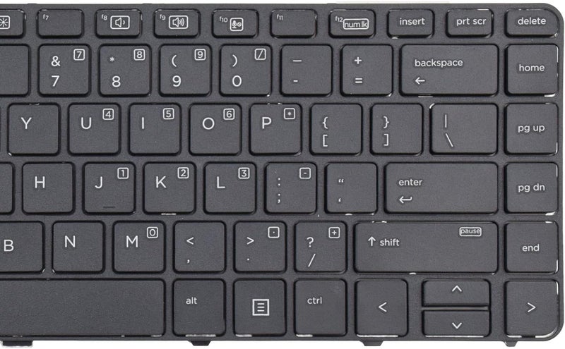 Wefly Laptop Keyboard Compatible for HP Probook 430 G3 430 G4 440 G3 440 G4 445 G3 640 G2 645 G2 640 G3 645 G3 HSTNN-Q98C Without Backlit Laptop Keyboard - Image 5