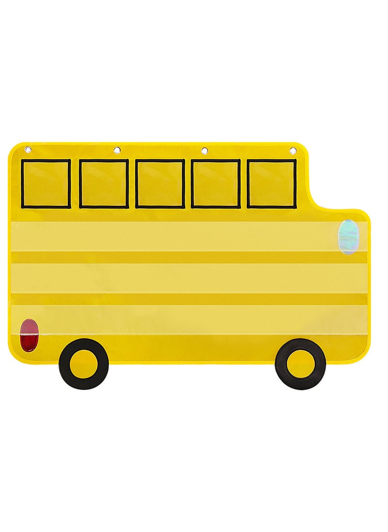 Generic - Educational Apple Word Spelling Pocket Chart Bus hanging bag - Image 1