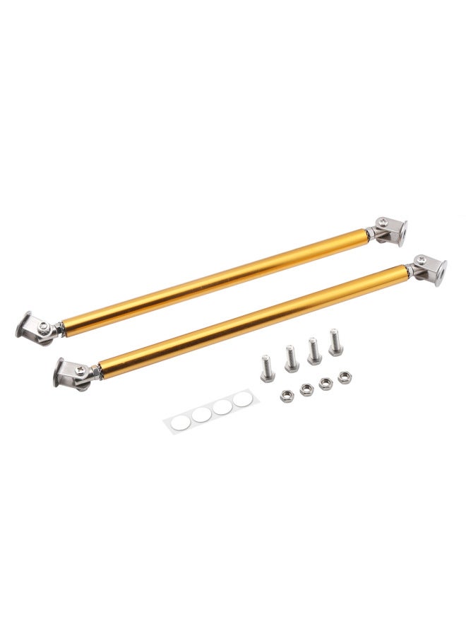 Hot Car Modification Universal Front Shovel Reinforced Punch-free Stainless Steel Telescopic Adhesive Surround  Rod 20cm