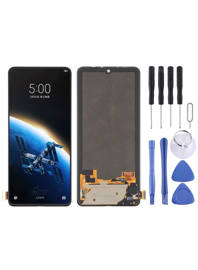 erorex Replacement For Xiaomi Black Shark 5 RS Original AMOLED LCD Screen with Digitizer Full Assembly - Image 1