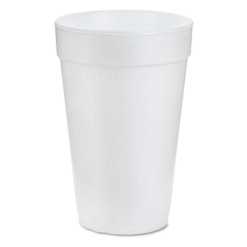 Dart 16oz Foam Cups, Case Of 1000ct, 16J16 - Image 1