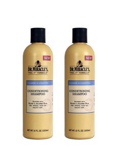 Dr. Miracle's Dr. Miracles Cleanse & Condition Shampoo 12oz (2 Pack)  - Image 4