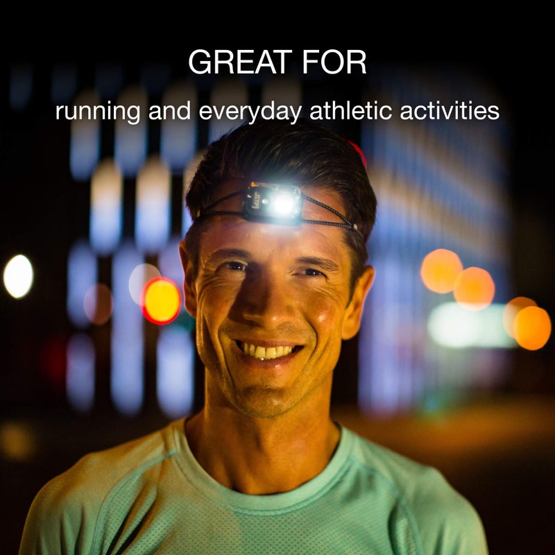 Petzl PETZL BINDI Headlamp - Ultra-Compact Rechargeable Headlamp Designed for Everyday Athletic Activities - Black  - Image 2