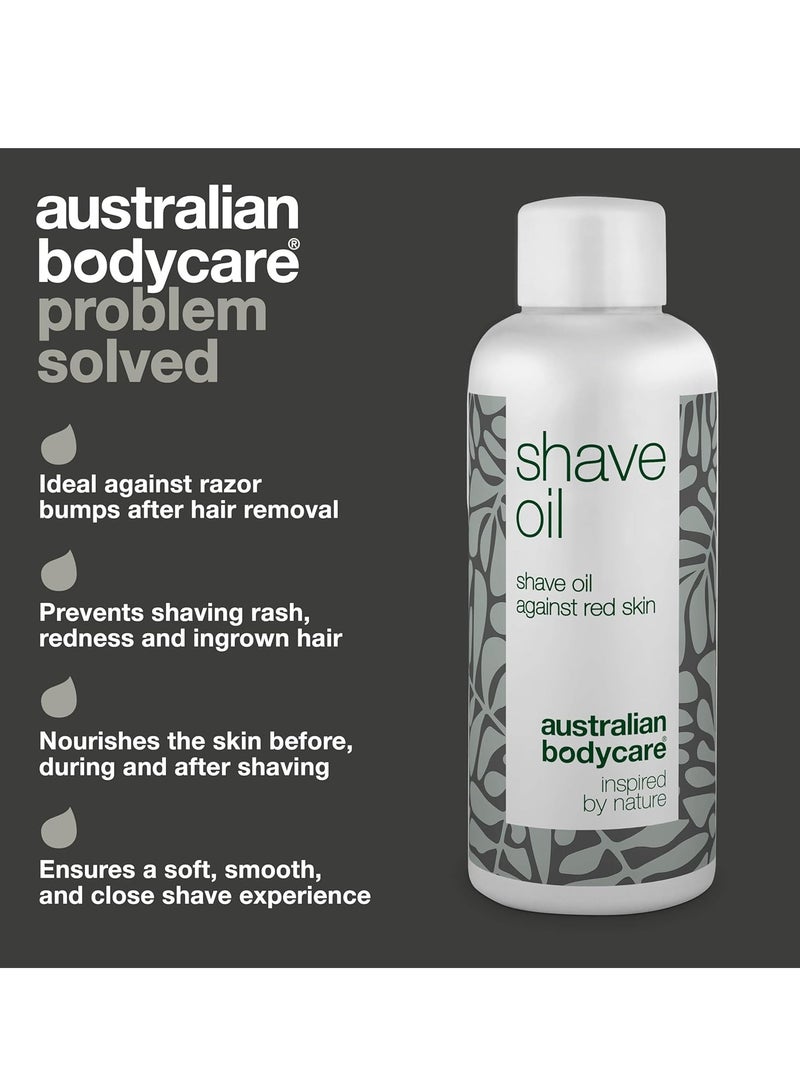 أستراليان بودي كير زيت الحلاقة للجسم بالكامل زيت الحلاقة زيت الحلاقة ضد طفح الحلاقة والشعر الذي ينمو تحت الجلد النتيجة ناعمة ولطيفة مع تهيج واحمرار أقل بشكل لطيف 80 مل - Image 5