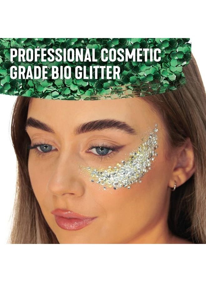 Fine Bio Glitter, 5g (.17-oz) Tub, Silver