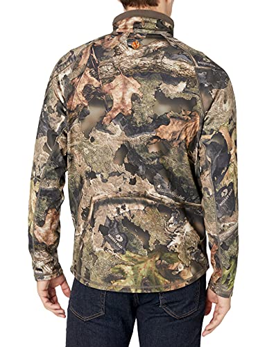Nomad mens Utility 1/2 Zip | Wind Resistant Pullover Hunting Jacket, Mossy Oak Droptine Camo, X-Large - Image 2