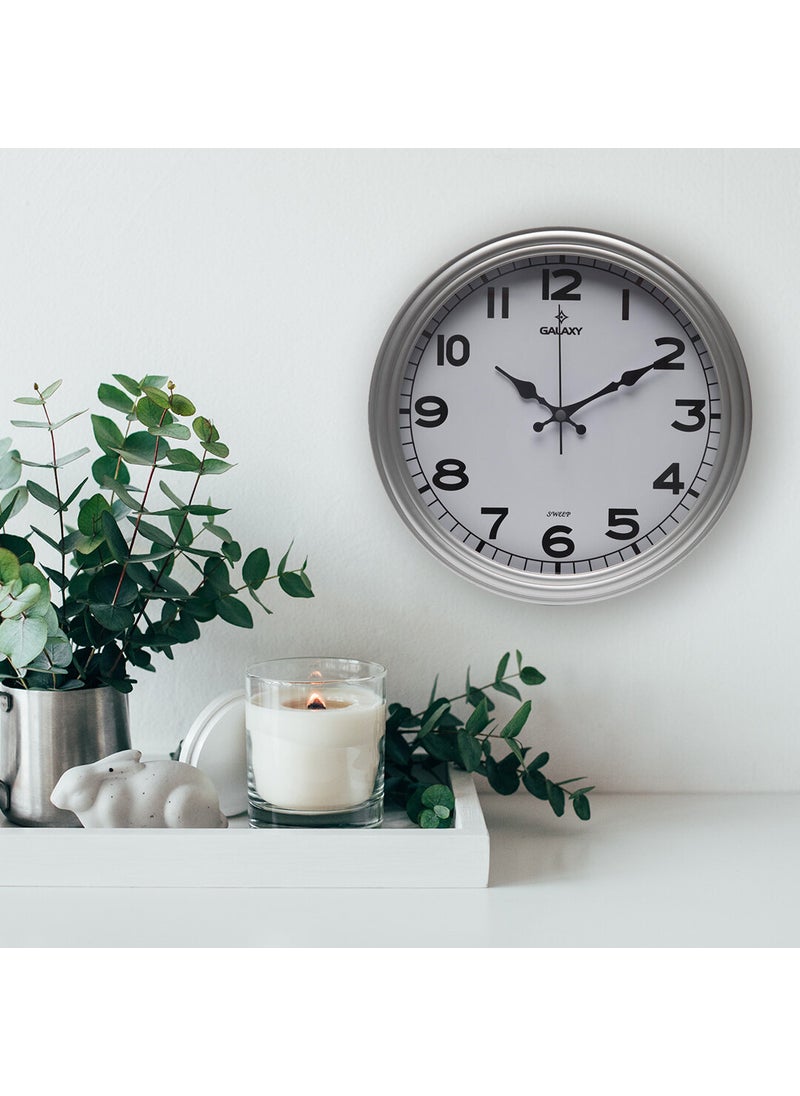 Galaxy Wall Clock - Gray - 30 cm  - Image 1