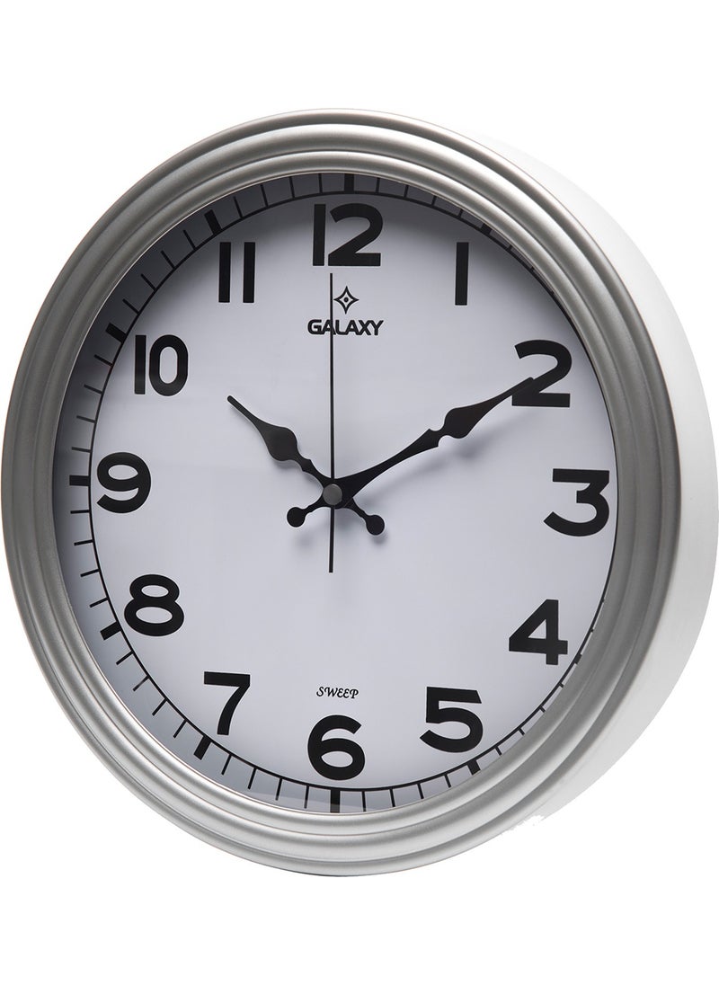 Galaxy Wall Clock - Gray - 30 cm  - Image 3