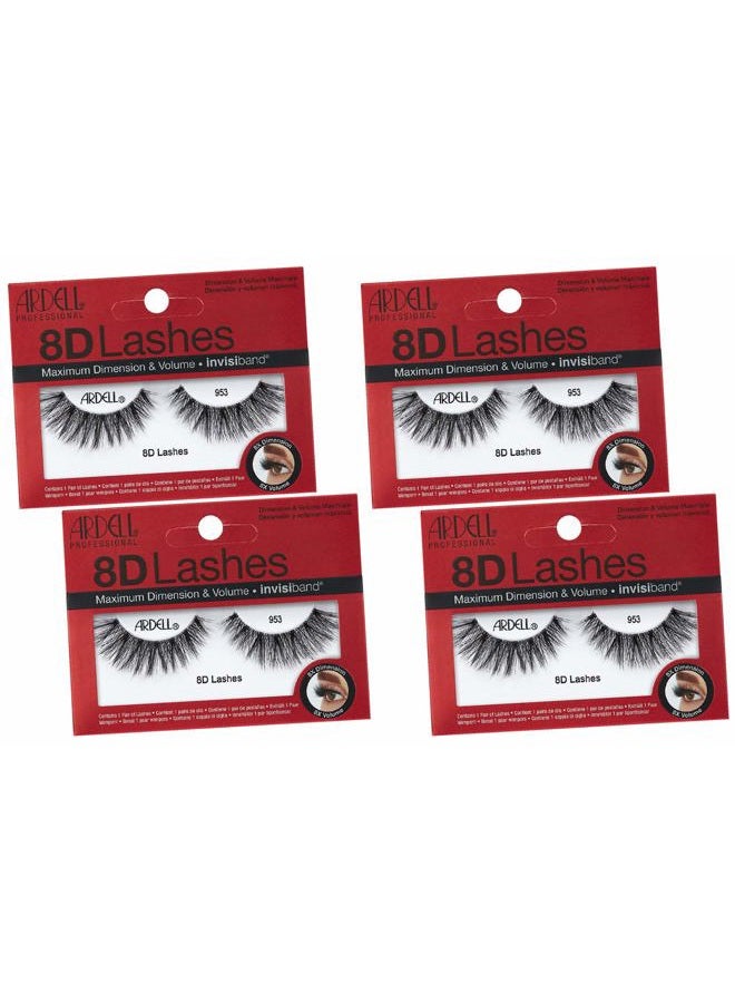 ARDELL Strip Lashes 8D Lashes 953, 4-Pack