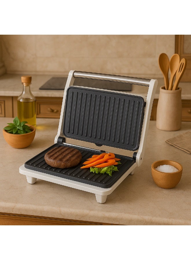 Home Master Sandwich Maker Heater 750W Electric Grill with Non-Stick Plates - Image 5