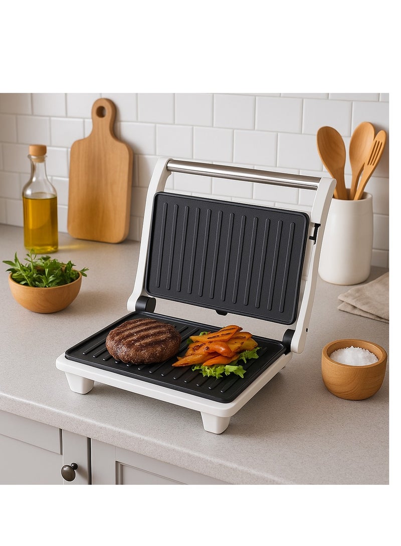 Home Master Sandwich Maker Heater 750W Electric Grill with Non-Stick Plates - Image 2