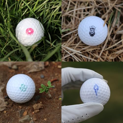 QUBI Golf Ball Stamp, Golf Ball Stamper, Self-Inking Golf Ball Stamp Marker to Identify Golf Balls, Golf Gift Golf Accessories for Men and Women Golfers (Tiger) - Image 5