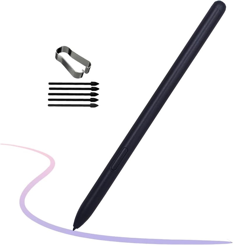 قلم سكريب السعوي لـ Kindle Scribe، قلم ماركر متوافق مع Kindle Scribe، رفض راحة اليد، 4096 مستوى من حساسية الضغط (أسود) - Image 1