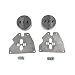 BoCID Bolton Front Air Ride Suspension Bracket Set Comptible with Chevrolet Chevy C10 C20 19631987 for GMC C10 Front Air Bag Bracket Set - Image 2