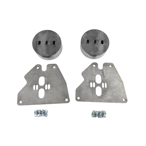 BoCID Bolton Front Air Ride Suspension Bracket Set Comptible with Chevrolet Chevy C10 C20 19631987 for GMC C10 Front Air Bag Bracket Set - Image 1
