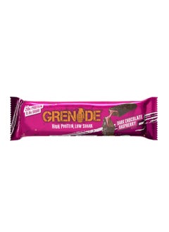 Grenade High Protein Low Sugar Bar Dark Chocolate Raspberry 60g Pack of 12 - pzsku/Z4393BB0CCAFEBC16006DZ/45/_/1723062972/7676d8c6-cf7e-4c62-9c20-536d3dbc39e5