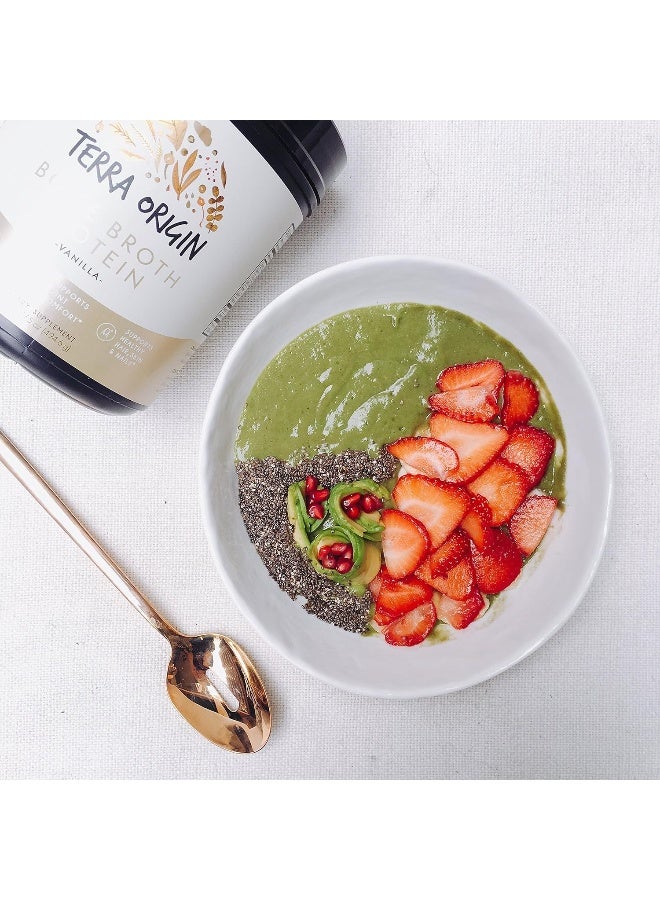 Terra Origin - Bone Broth Protein Chocolate Powder - 18.9Oz - Image 3