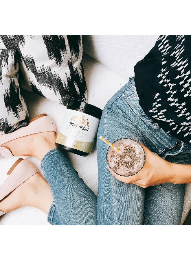 Terra Origin - Bone Broth Protein Chocolate Powder - 18.9Oz - Image 4