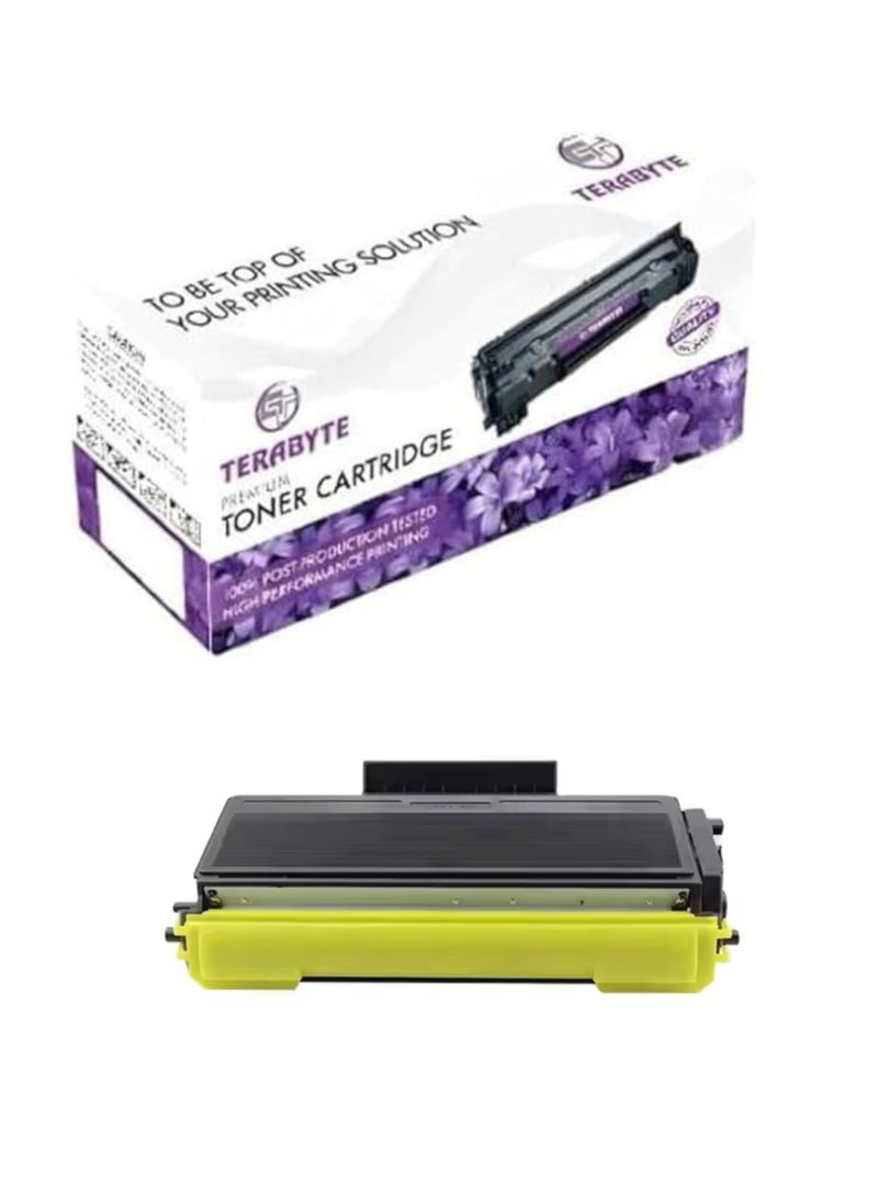 Terabyte TN580 Compatible Brother Toner TN580/3170/3175/3185/37J Toner Cartridge - Black (Pack of 2) - Image 1