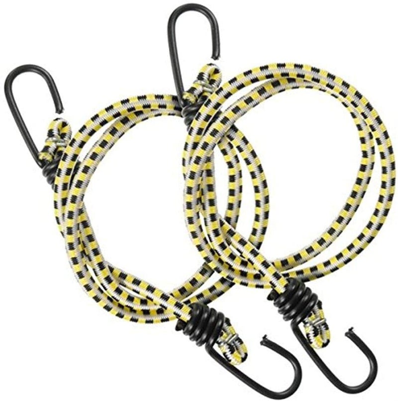 ATOOTFUSION High Strength Stretchable Elastic Rope/Bungee Cord for Hanging Clothes, Tying Behind Bikes, 6ft (Assorted) (Count 12) - Image 4