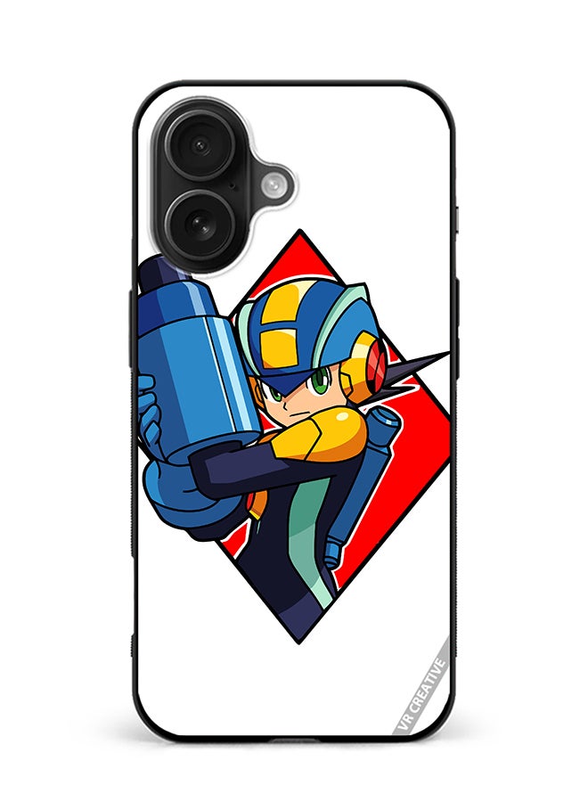 VR CREATIVE Protective Case Cover For Apple iPhone 16 Plus Mini Fireman Exe Design Multicolour