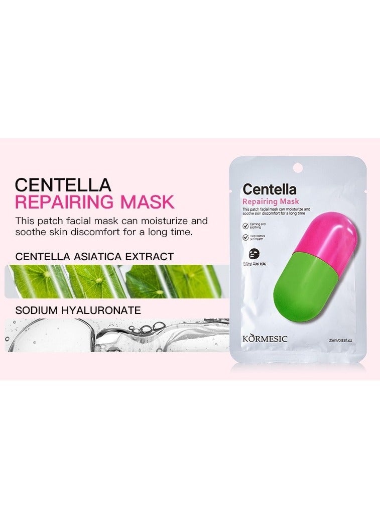 Kormesic قناع الوجه سينتيلا 25 مل-5 عبوات-مهدئ وإصلاح - Image 2